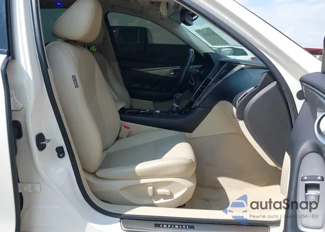 2015 Infiniti Q50 Premium from USA, damaged, VIN JN1BV7AP9FM354764